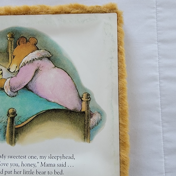 Other Vintage Rare The Furry Bedtime Book Lovey Bears Story By Margo